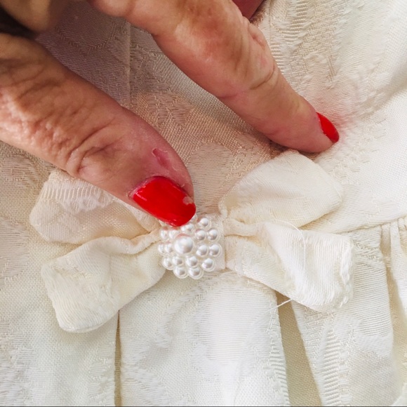 Jessica Mc Clintock  Ivory Little girls dress - Picture 6 of 11